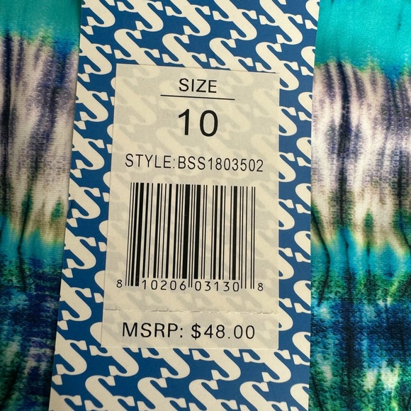 NWT SUN & SEA HIGH WAIST BIKINI BOTTOMS SIZE: 10 #H - Picture 5 of 5